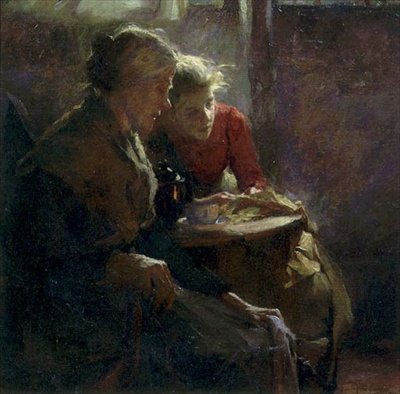 Cuentos junto al Fuego de Frank Bramley