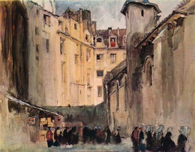 Iglesia de St Julien-le-Pauvre de Frank Brangwyn