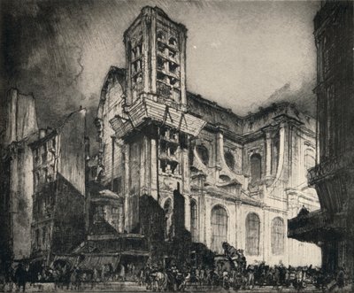 Iglesia de San Nicolás-du-Chardonnet de Frank Brangwyn