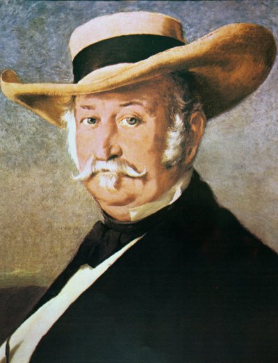 John Sutter (1803-80) 1866 de Frank Buchser