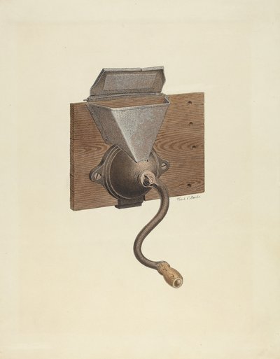 Molino de café de Frank C. Barks