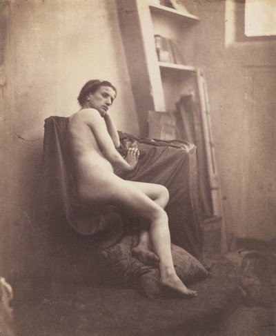 Desnudo femenino en estudio, 1856-59 de Frank Chauvassaigne