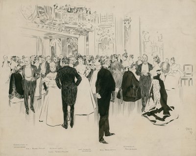 El Baile Memorial Gordon en el Hotel Cecil, entre los bailes de Frank Craig