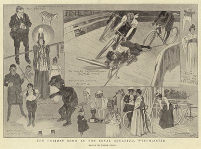 El espectáculo de vacaciones en el Royal Aquarium, Westminster de Frank Craig