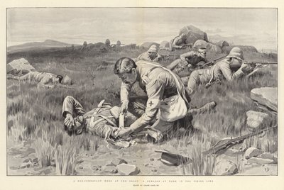 Un héroe no combatiente en el frente, un cirujano trabajando en la línea de fuego de Frank Dadd