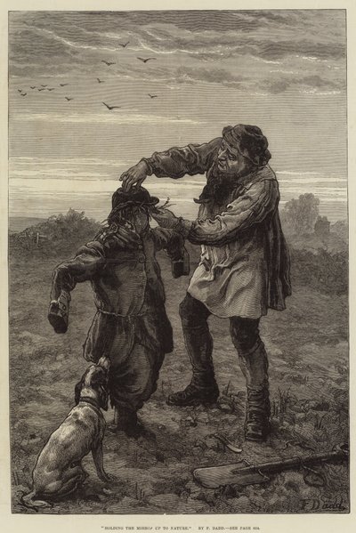 Sosteniendo el espejo a la naturaleza de Frank Dadd