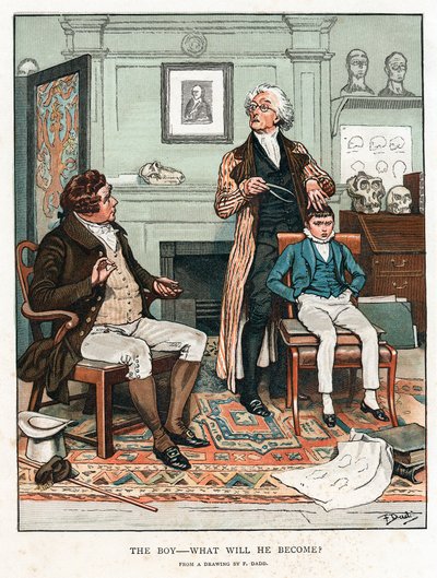 Frenología de Frank Dadd