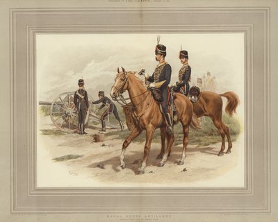 Artillería Real a Caballo de Frank Dadd
