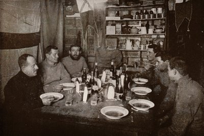 Día de mediados de invierno, 1912 - Los hombres, 1913 de Frank Debenham