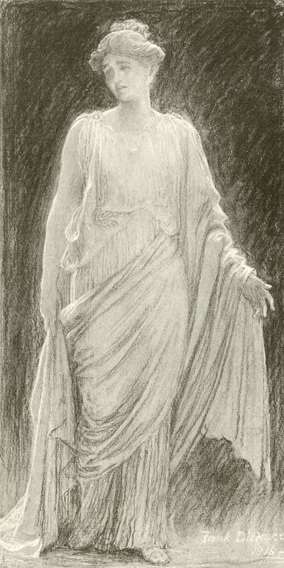 Madame de Navarro (Mary Anderson) como Hermione en 