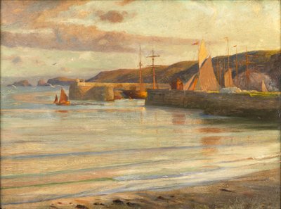 En la Costa Norte de Devon de Frank Dicksee
