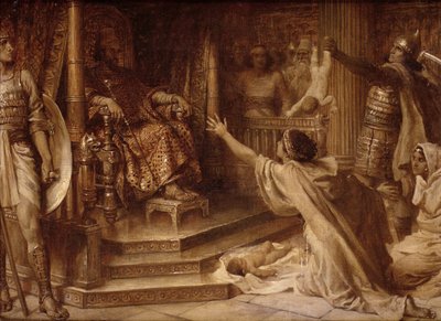Salomón, 1897 de Frank Dicksee