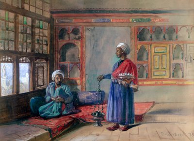 Apartamento en la Casa del Jeque Sadat, El Cairo de Frank Dillon
