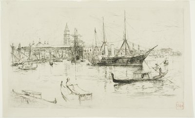 Laguna, Venecia de Frank Duveneck