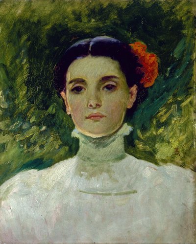 Retrato de Maggie Wilson de Frank Duveneck