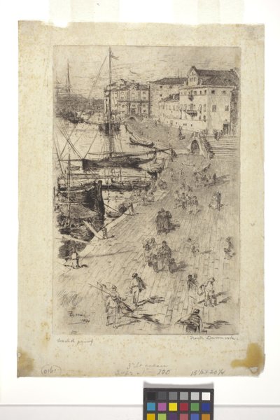 Riva Schiavoni nº 2 (tinta) de Frank Duveneck