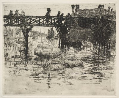 San Pietro en Castello, Venecia, 1883 de Frank Duveneck