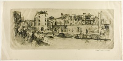 Canal de San Trovasso de Frank Duveneck