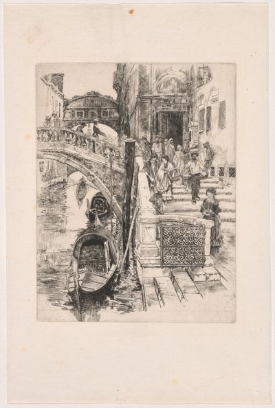 El Puente de los Suspiros (Segundo Plato) de Frank Duveneck