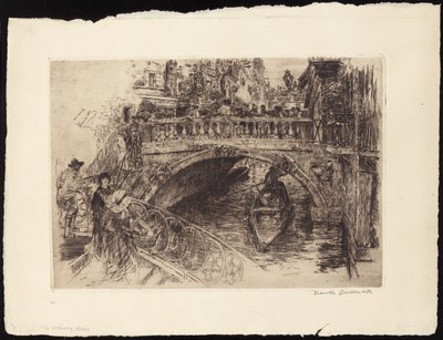 Puente veneciano de Frank Duveneck
