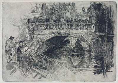 Puente Veneciano, 1884 de Frank Duveneck