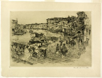 Vista del Gran Canal de Frank Duveneck