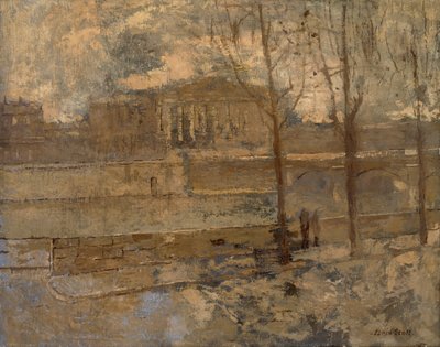 Cámara de Diputados en una niebla, s.f. de Frank Edwin Scott