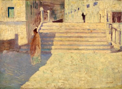 Mujeres cerca de las escaleras no. II de Frank Edwin Scott