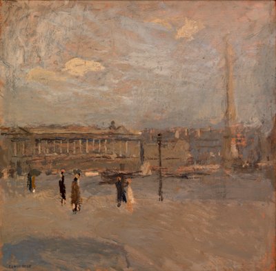 Place de la Concorde no. IV-A, ca. 1917 de Frank Edwin Scott