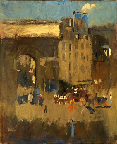 Porte St. Martin y Entierro, n.d. de Frank Edwin Scott