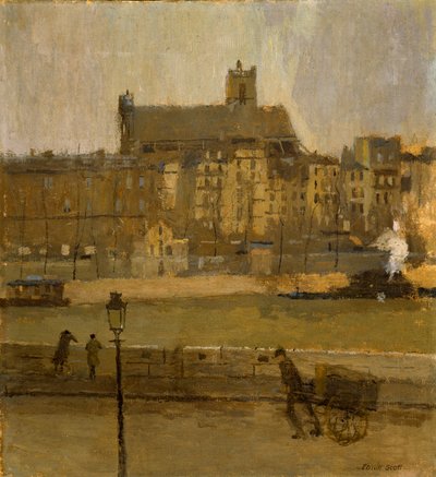 Quai de la Seine, Iglesia de San Gervasio de Frank Edwin Scott