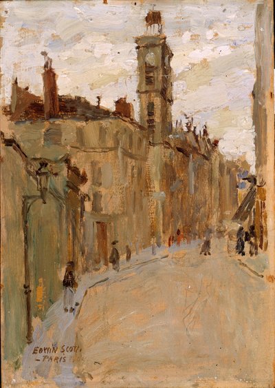 Calle del Barrio Latino de Frank Edwin Scott