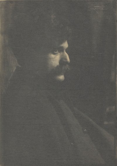 Retrato de Alfred Stieglitz de Frank Eugene