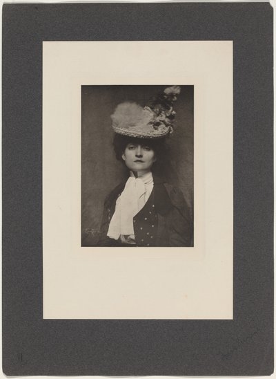 Retrato de la Srta. Jones,1901 (foto) de Frank Eugene