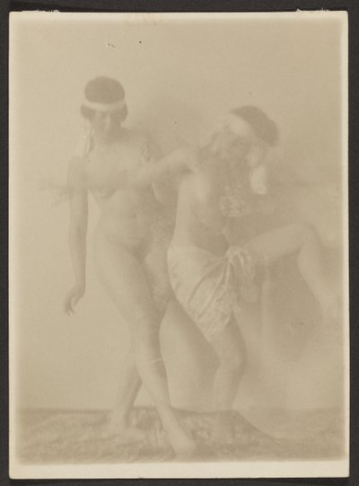 [Dos bailarinas desnudas] de Frank Eugene