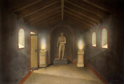 Templo romano de Benwell, siglo II, 1990-2010 de Frank Gardiner