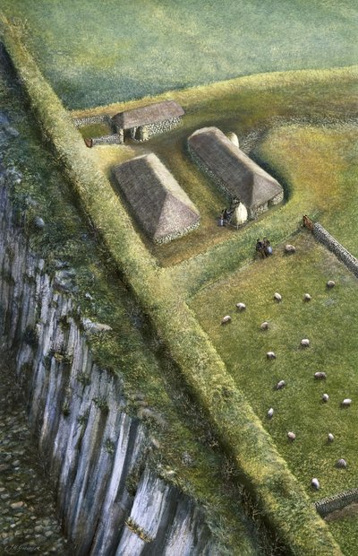Muro de Adriano: Muro de Sewingshields de Frank Gardiner