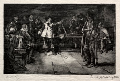 El Desafío de Miles Standish, 1887 de Frank H. Wellington