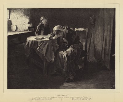 Afligido de Frank Holl
