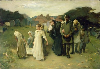 Muerte de su primogénito de Frank Holl
