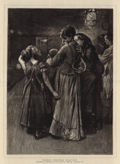 Partido, Estación de Euston de Frank Holl