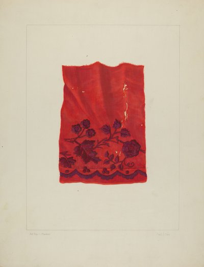 Bordado de Frank J. Mace