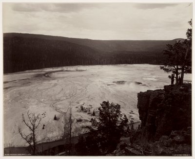 Hells Half Acre, Prismatic Springs, finales de 1880 de Frank Jay Haynes