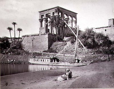 El Templo de Trajano, mirando al suroeste, Philae de Frank Mason Good