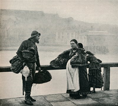 Pescadores, Whitby, c. 1890 de Frank Meadow Sutcliffe