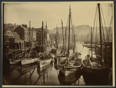 [Puerto de Whitby] de Frank Meadow Sutcliffe