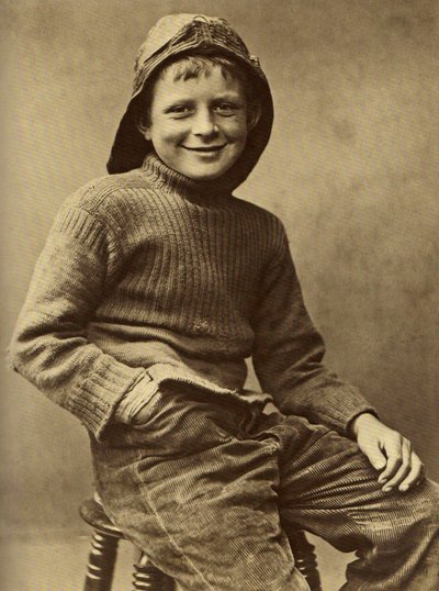 Retrato de un niño joven, 1889 de Frank Meadow Sutcliffe