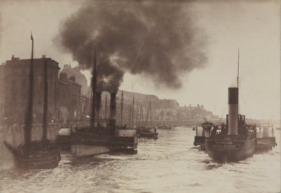 Escena de Puerto Sin Título, c. 1880 de Frank Meadow Sutcliffe