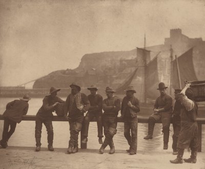 Pescadores de Whitby,c. 1885 (foto) de Frank Meadow Sutcliffe