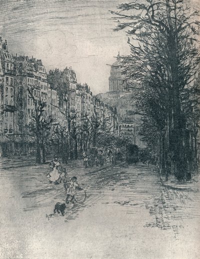 Avenida Des Gobelins, París de Frank Milton Armington